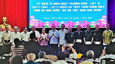 Năm 2023 tỉnh Bạc Liêu thực hiện đầy đủ kịp thời chế độ chính sách người có công